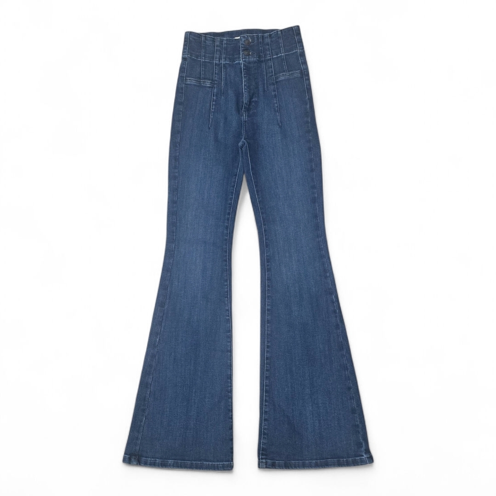 We‎ The Free Indigo Flare Jeans Size 26 - Picture 5 of 10